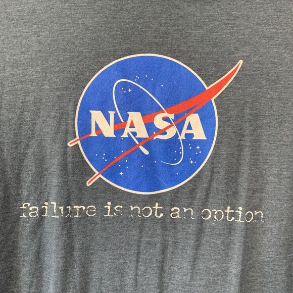 Techstyles Sportswear Nasa Hoodie Adult Large Pullover Failure Is Not An Option - Picture 3 of 13